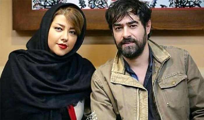 شهاب حسینی و همسرش 