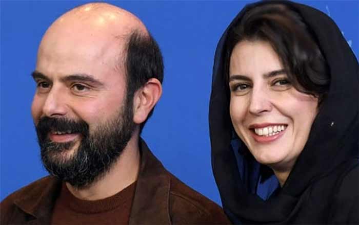 لیلا حاتمی و همسرش 