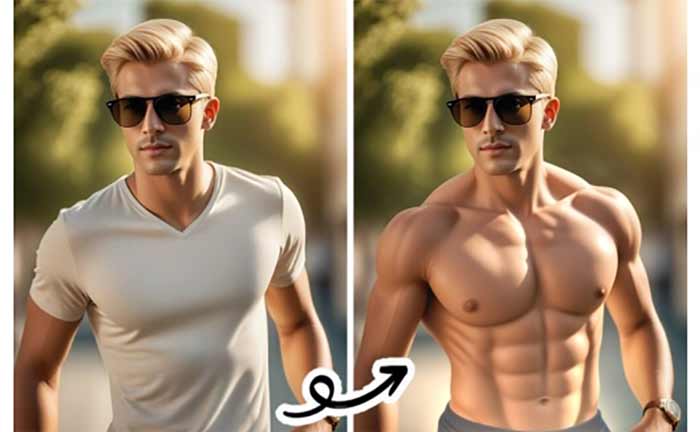 حذف لباس با هوش مصنوعی