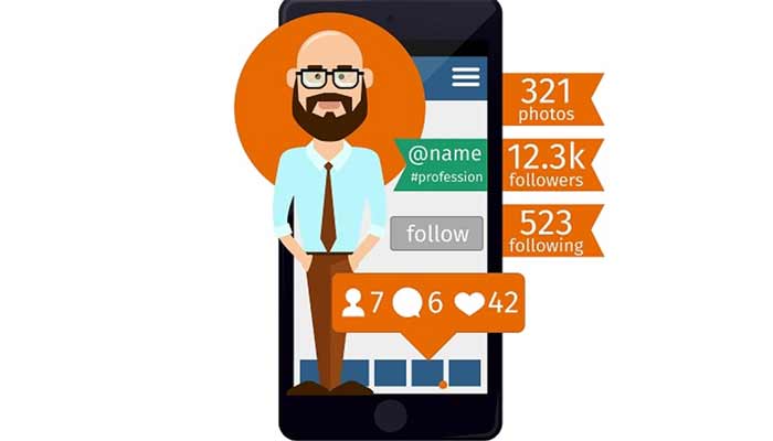 کار اینستاگرام در منزل